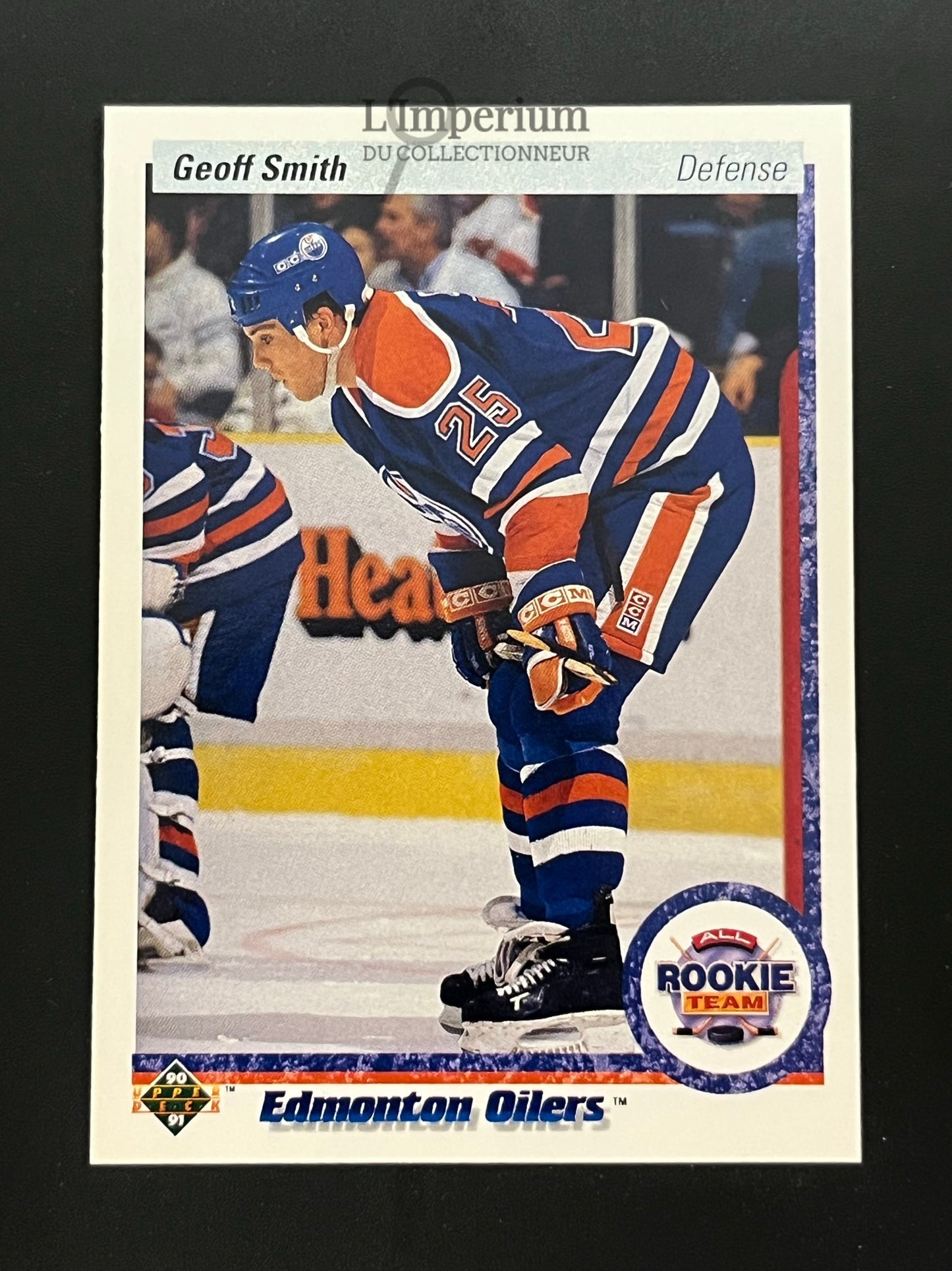 326. Geoff smith ART RC Upper Deck 1990-91 Hockey Card