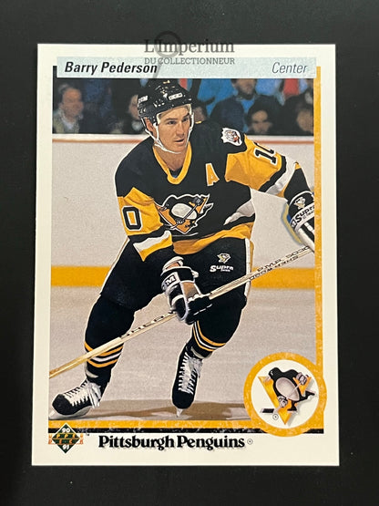 329. Barry Pederson Upper Deck 1990-91 Hockey Card