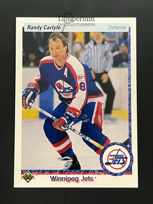 331. Randy Carlyle Upper Deck 1990-91 Hockey Card