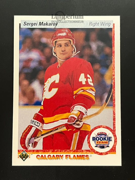 336. Sergei Makarov ART Upper Deck 1990-91 Hockey Card