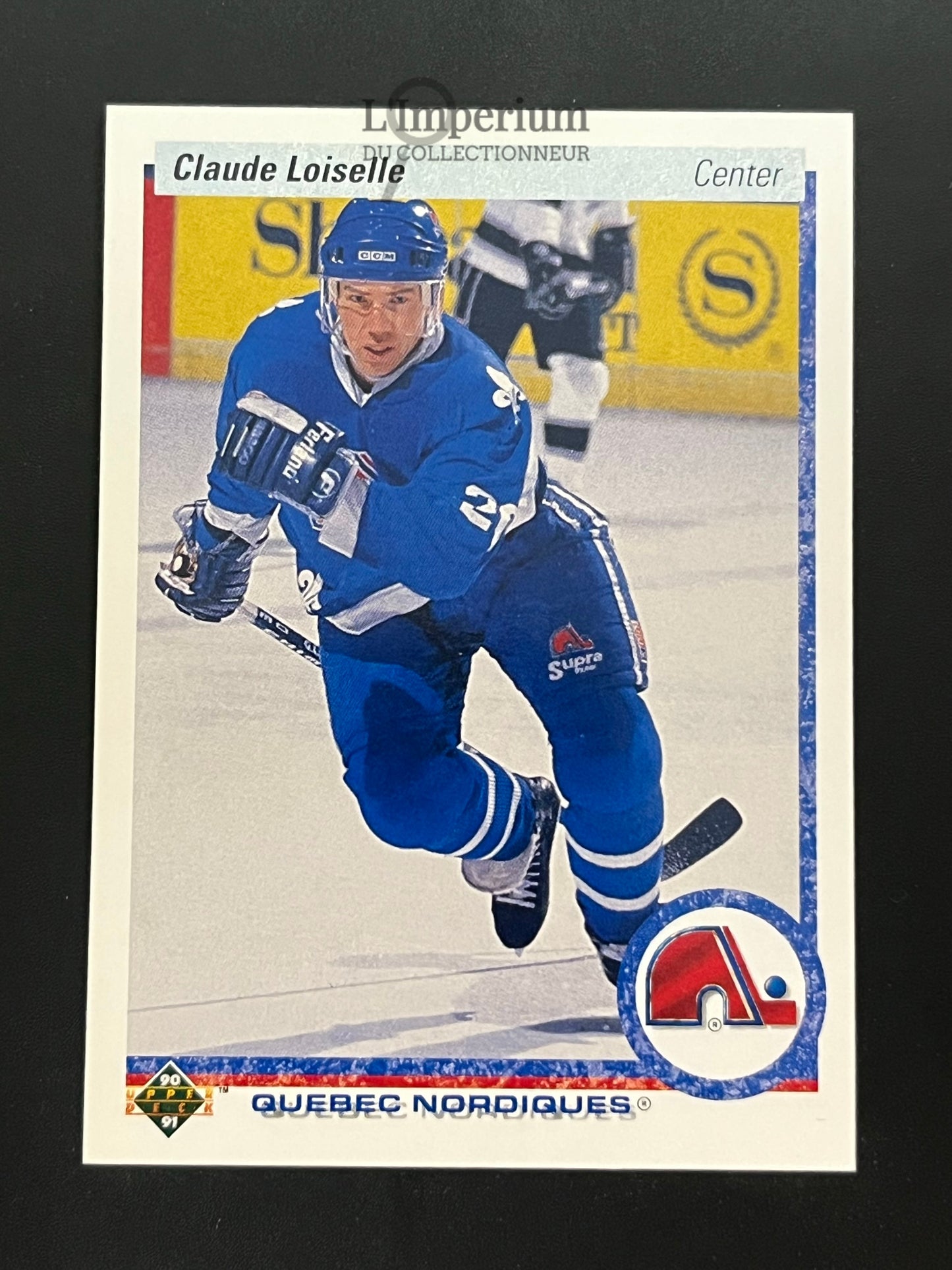 338. Claude Loiselle RC Upper Deck 1990-91 Hockey Card