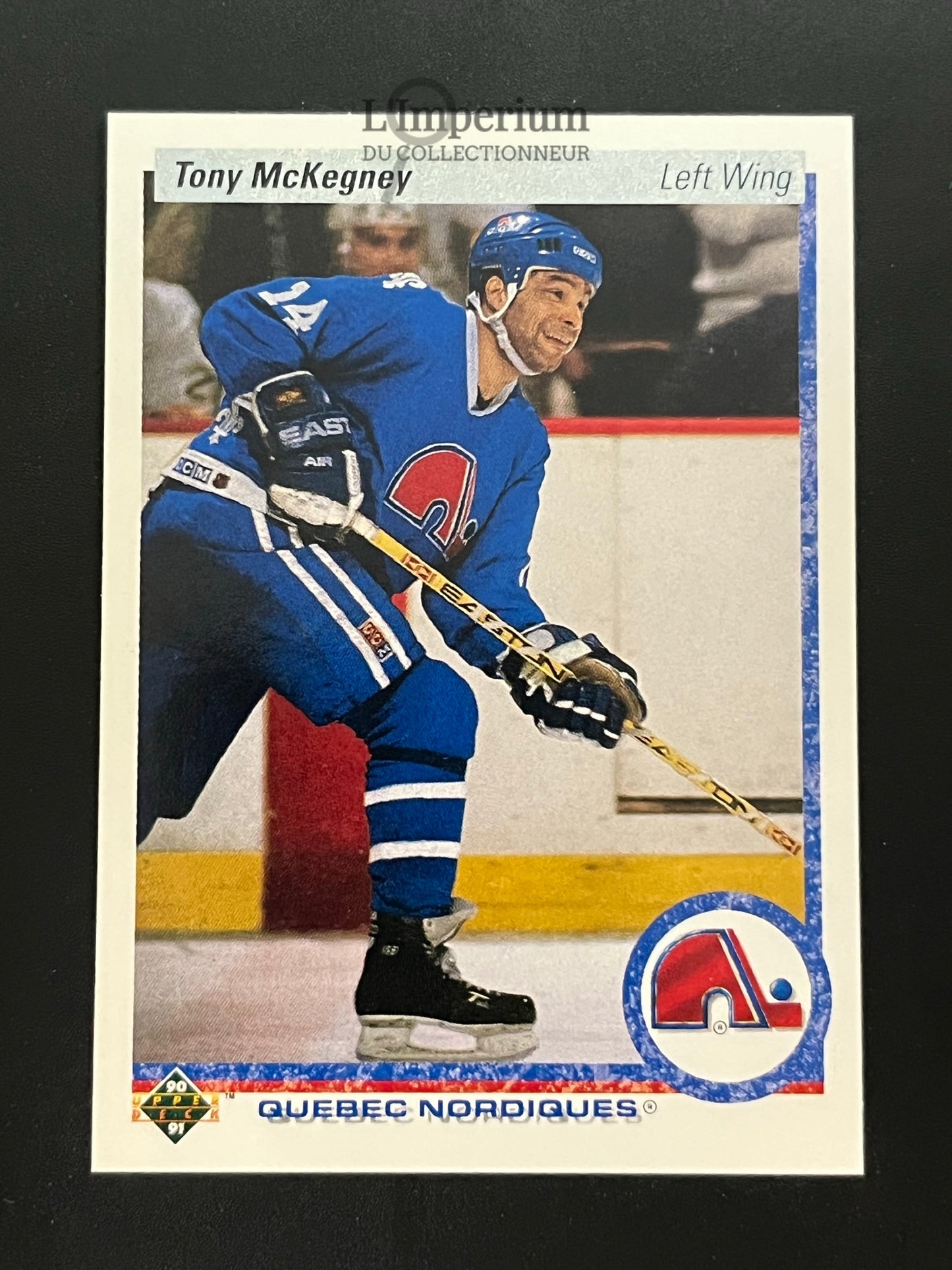 340. Tony McKegney Upper Deck 1990-91 Hockey Card