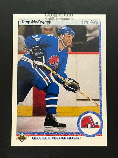 340. Tony McKegney Upper Deck 1990-91 Hockey Card