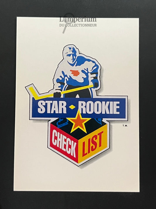 350. Star Rookie CL Upper Deck 1990-91 Hockey Card