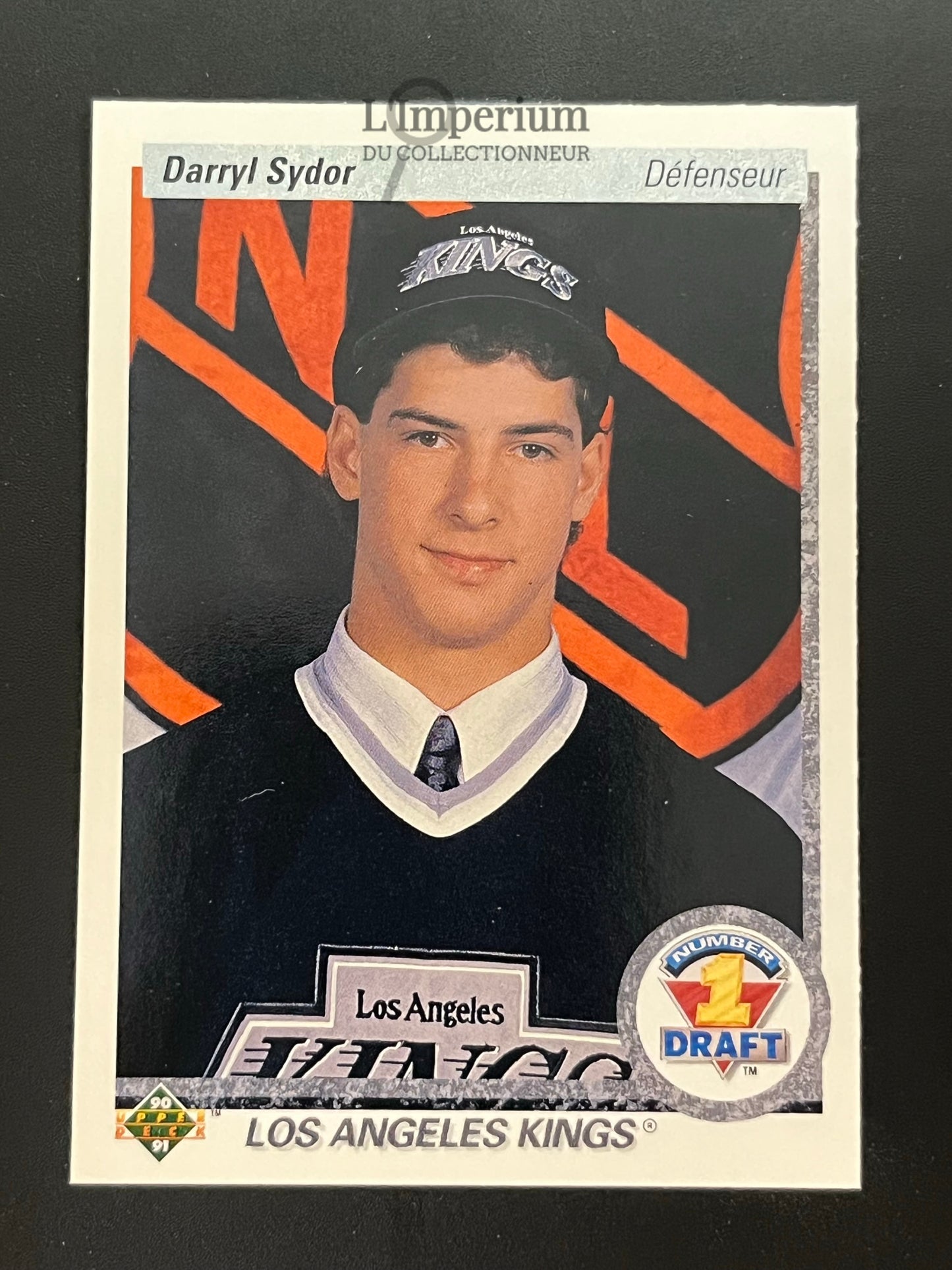 358. Darryl Sydor RC Upper Deck 1990-91 Hockey Card