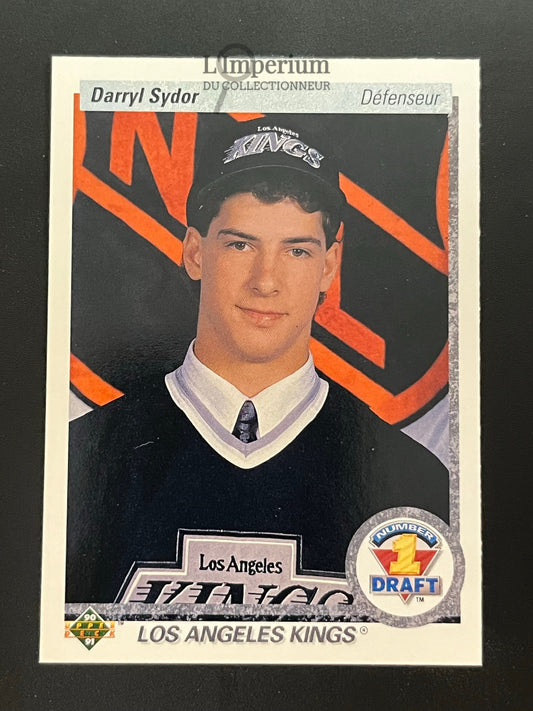 358. Darryl Sydor RC Upper Deck 1990-91 Hockey Card