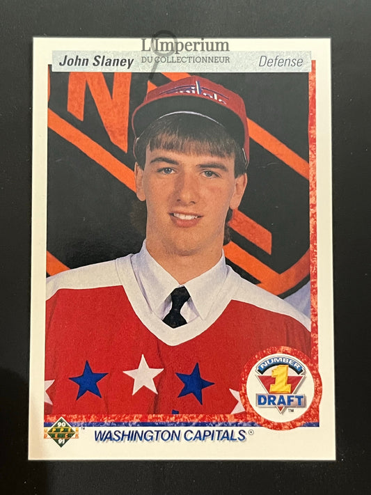 360. John Slaney RC Upper Deck 1990-91 Hockey Card