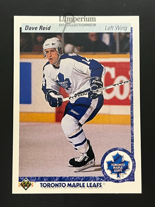 364. Dave Reid RC Upper Deck 1990-91 Hockey Card