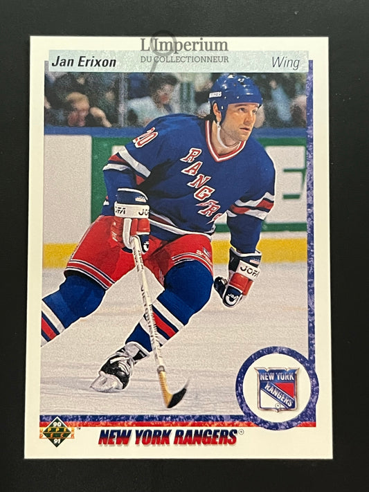366. Jan Erixon Upper Deck 1990-91 Hockey Card