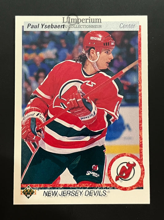 375. Paul Ysebaert RC Upper Deck 1990-91 Hockey Card