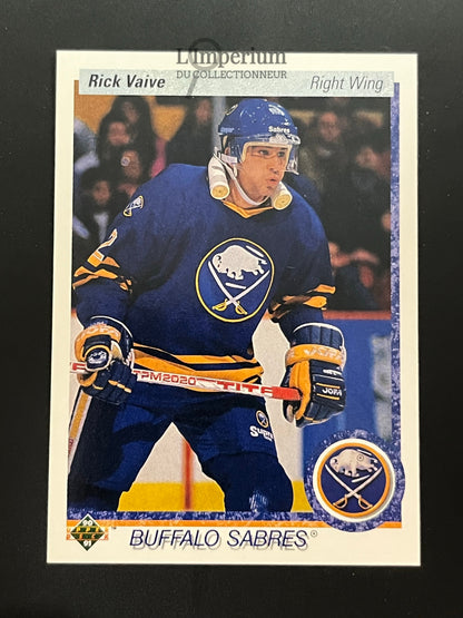 376. Rick Vaive Upper Deck 1990-91 Hockey Card