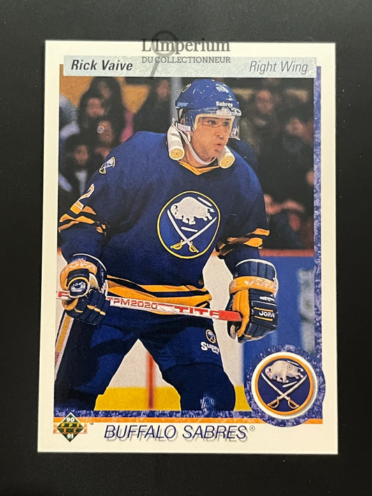 376. Rick Vaive Upper Deck 1990-91 Hockey Card