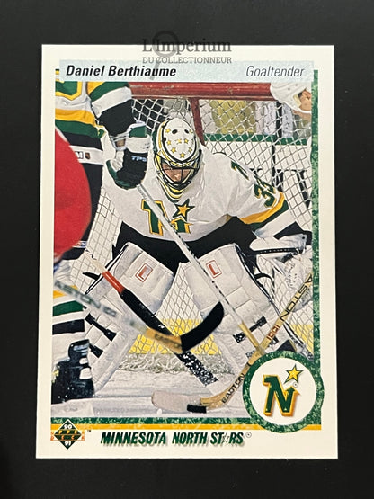 381. Daniel Berthiaume Upper Deck 1990-91 Hockey Card
