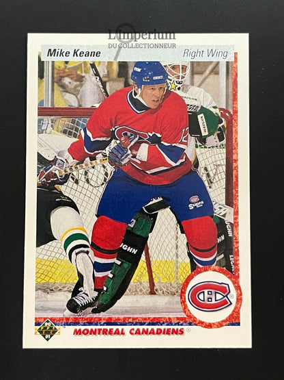 382. Mike Keane RC Upper Deck 1990-91 Hockey Card