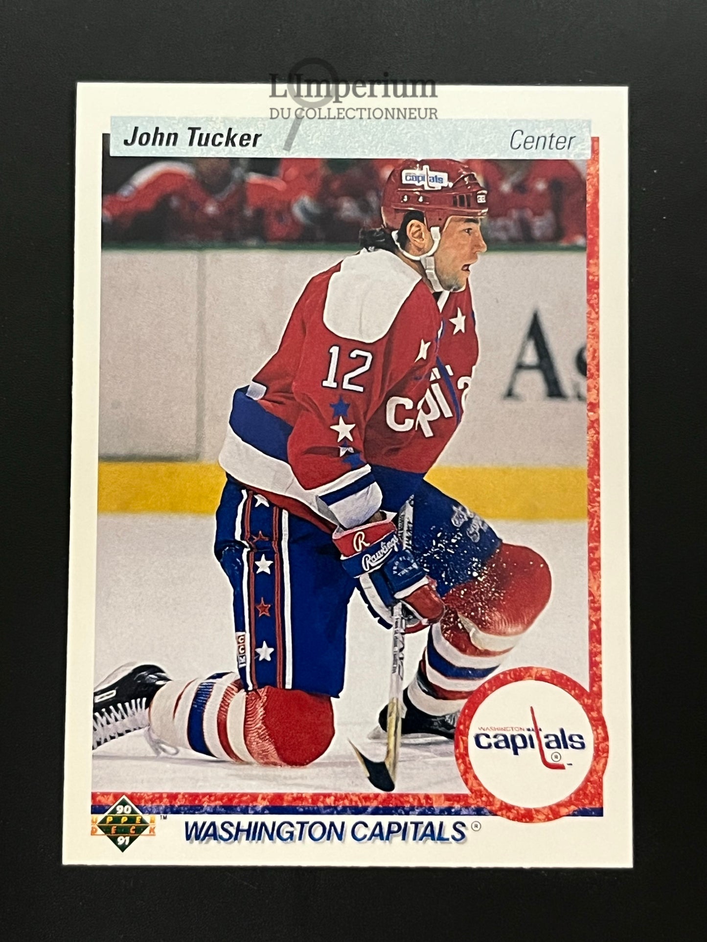 387. John Tucker Upper Deck 1990-91 Hockey Card