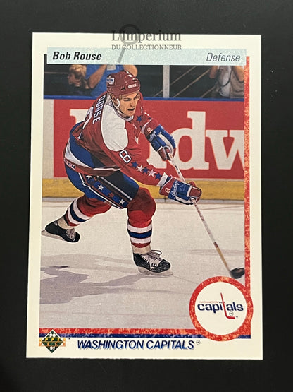 389. Bob Rouse Upper Deck 1990-91 Hockey Card