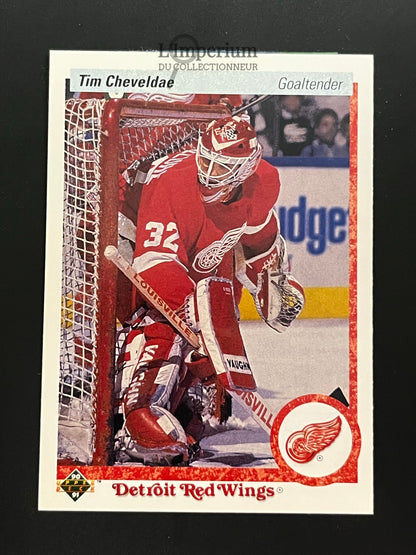 393. Tim Cheveldae RC Upper Deck 1990-91 Hockey Card