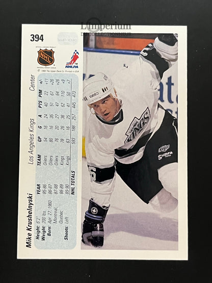 394. Mike Krushelnyski Upper Deck 1990-91 Hockey Card