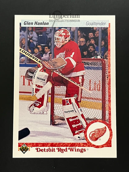 395. Glen Hanton Upper Deck 1990-91 Hockey Card