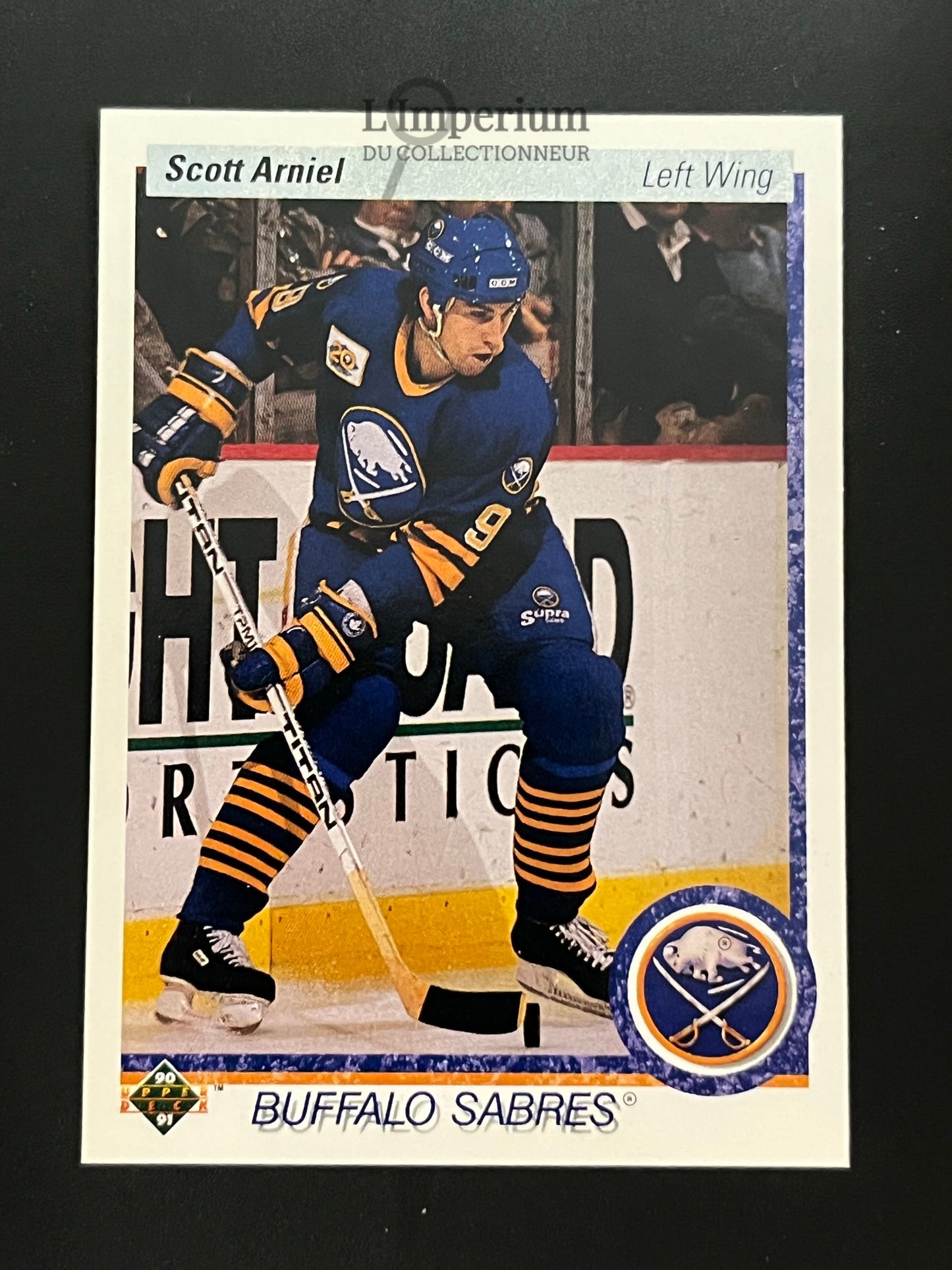 397. Scott Arniel Upper Deck 1990-91 Hockey Card