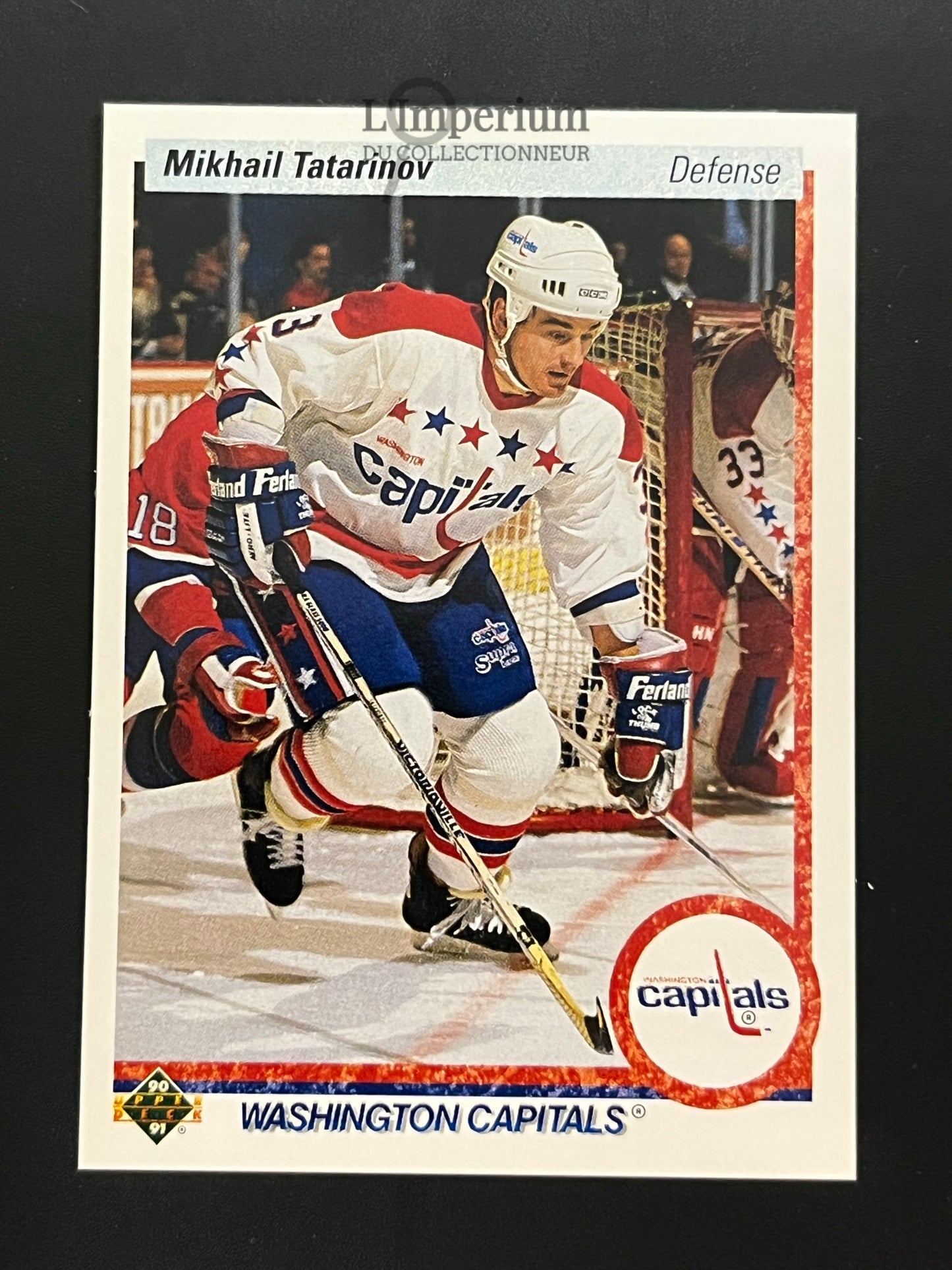 401. Mikhail Tatarinov RC Upper Deck 1990-91 Hockey Card