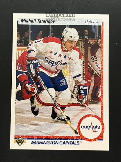 401. Mikhail Tatarinov RC Upper Deck 1990-91 Hockey Card