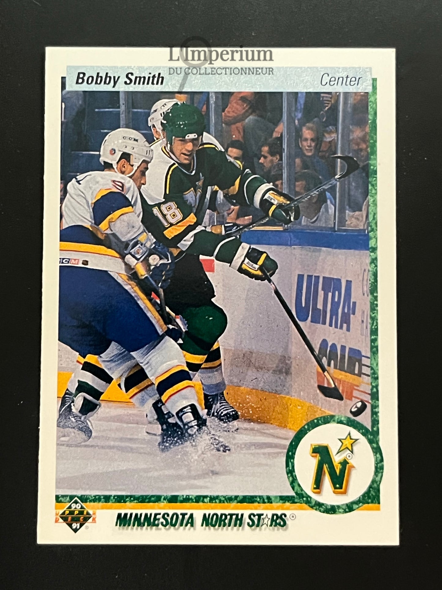 406. Bobby Smith Upper Deck 1990-91 Hockey Card