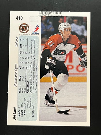 410. Jiri Latal RC Upper Deck 1990-91 Hockey Card