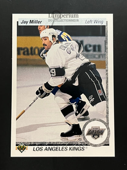 414. Jay Miller RC Upper Deck 1990-91 Hockey Card