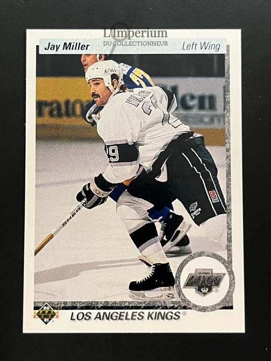 414. Jay Miller RC Upper Deck 1990-91 Hockey Card