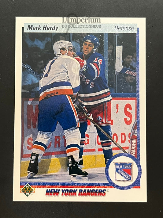 416. Mark Hardy Upper Deck 1990-91 Hockey Card