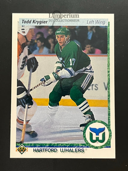 417. Todd Krygier RC Upper Deck 1990-91 Hockey Card
