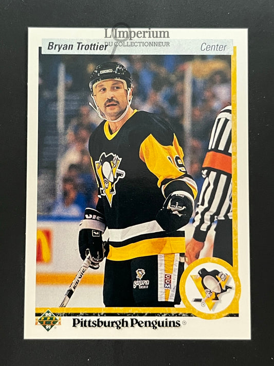 425. Bryan Trottier Upper Deck 1990-91 Hockey Card