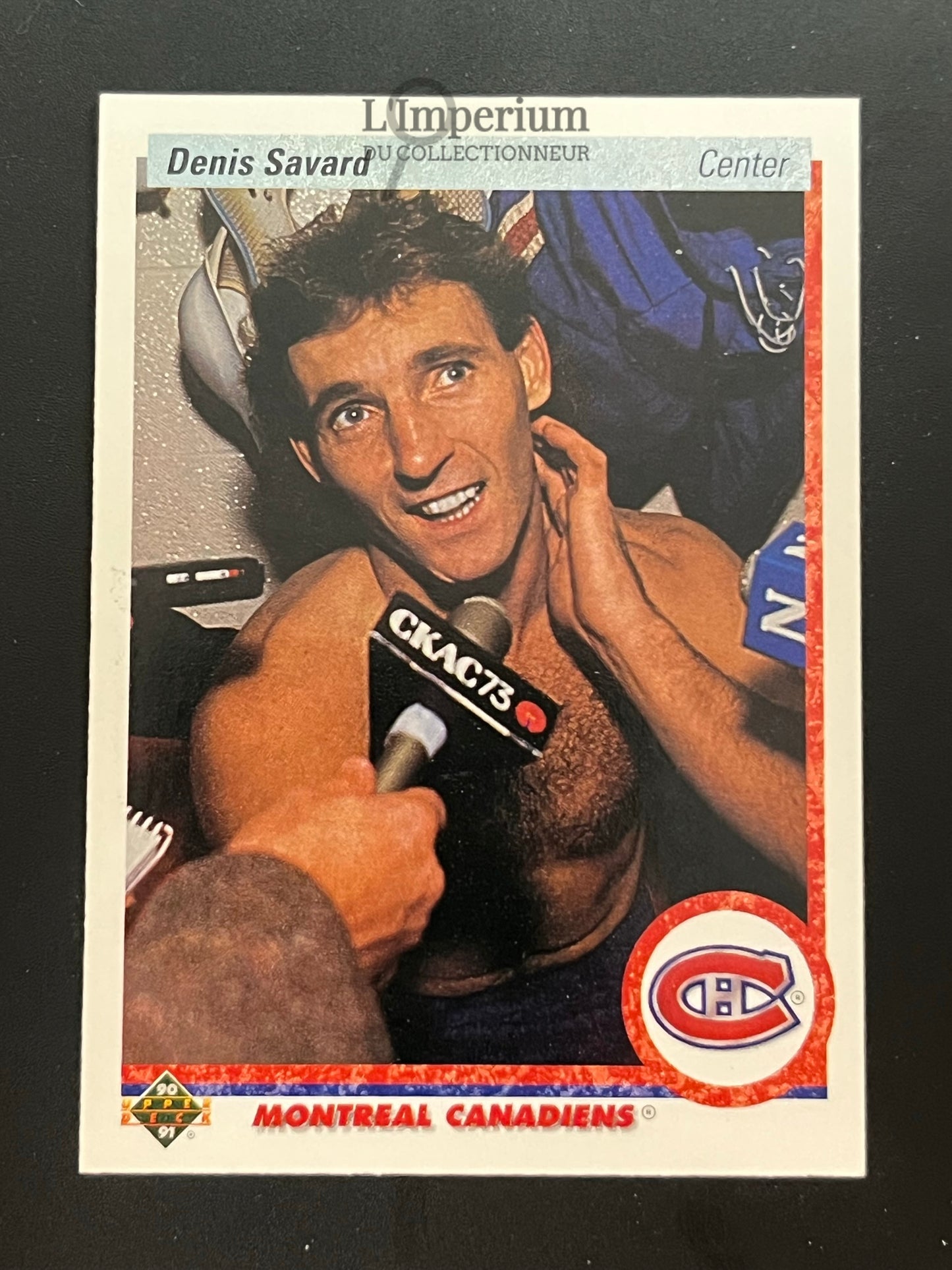 426. Denis Savard Upper Deck 1990-91 Hockey Card