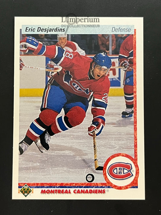 428. Eric Desjardins RC Upper Deck 1990-91 Hockey Card