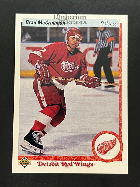 430. Brad McCrimmon Upper Deck 1990-91 Hockey Card