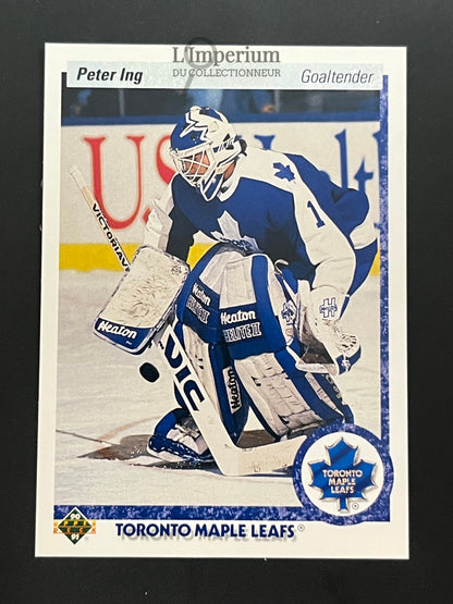 432. Peter Ing RC Upper Deck 1990-91 Hockey Card