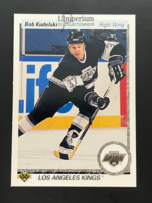 433. Bob Kudelski RC Upper Deck 1990-91 Hockey Card