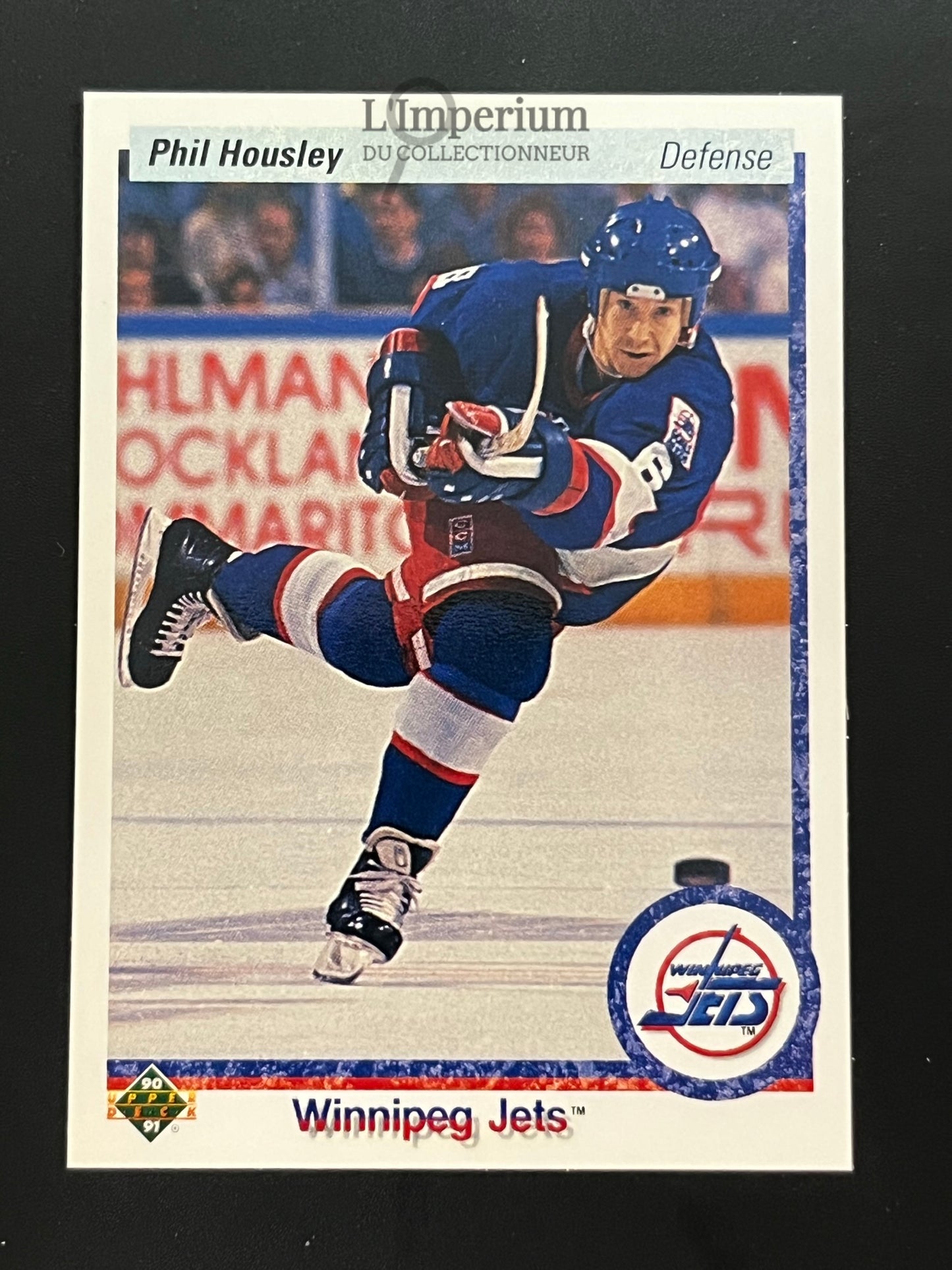 435. Phil Housley Upper Deck 1990-91 Hockey Card