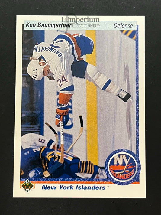 439. Ken Baumgartner RC Upper Deck 1990-91 Hockey Card