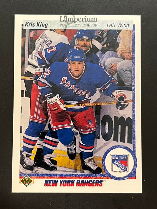 440. Kris King RC Upper Deck 1990-91 Hockey Card