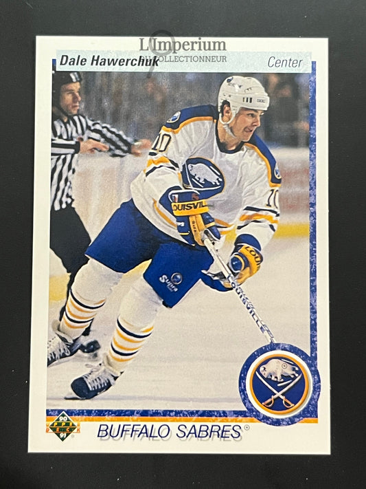 443. Dale Hawerchuk Upper Deck 1990-91 Hockey Card