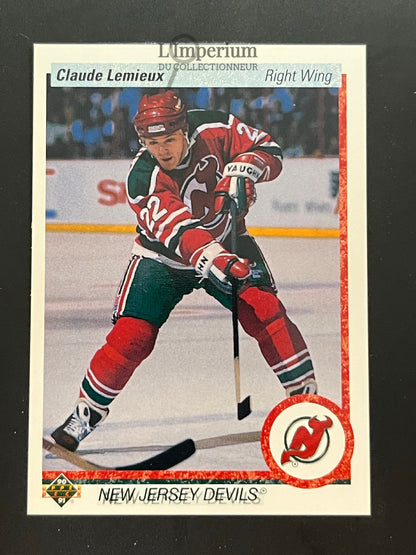 447. Claude Lemieux Upper Deck 1990-91 Hockey Card