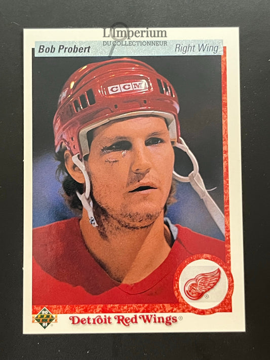 448. Bob Probert Upper Deck 1990-91 Hockey Card