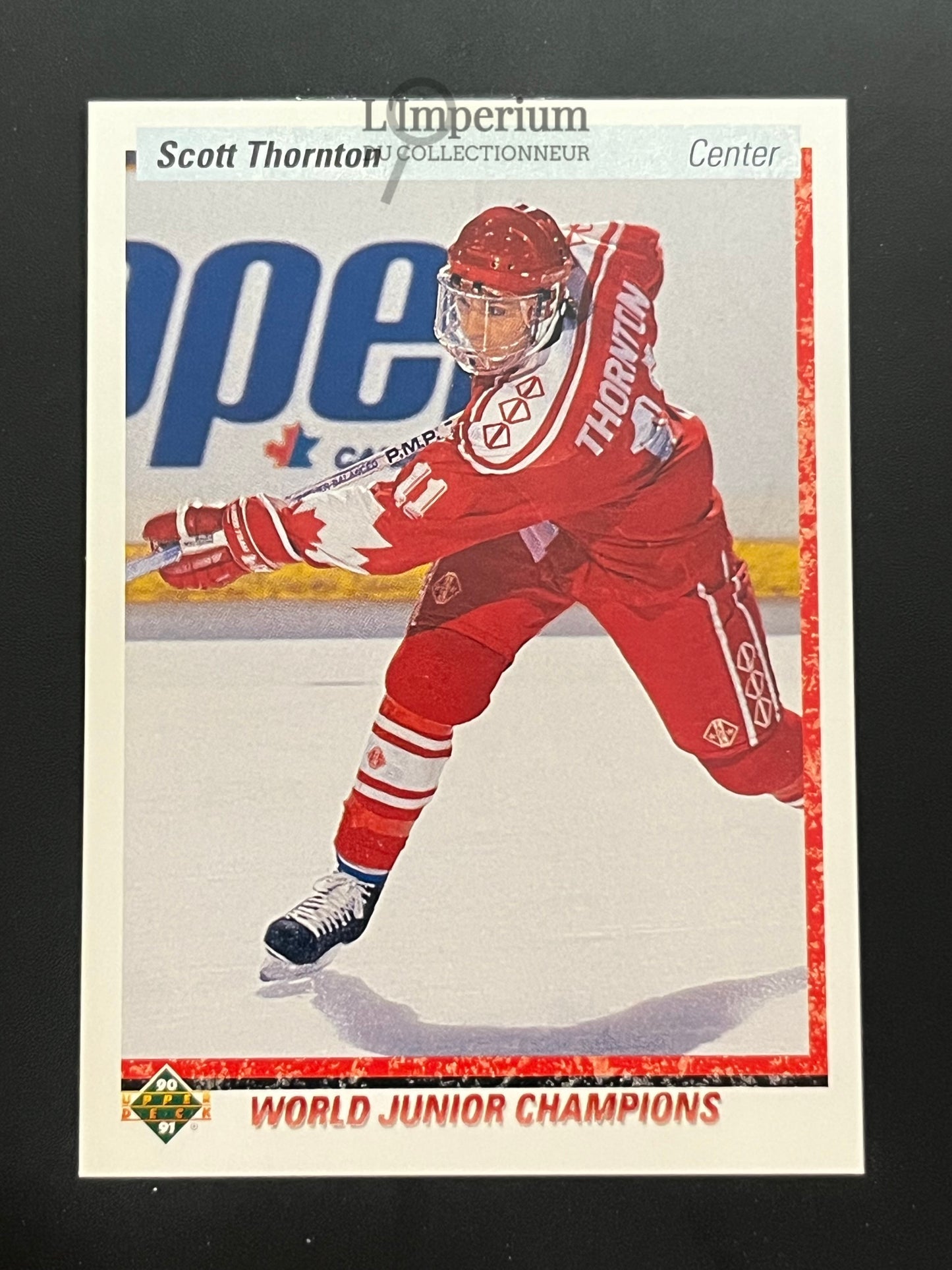 459. Scott Thornton RC Upper Deck 1990-91 Hockey Card