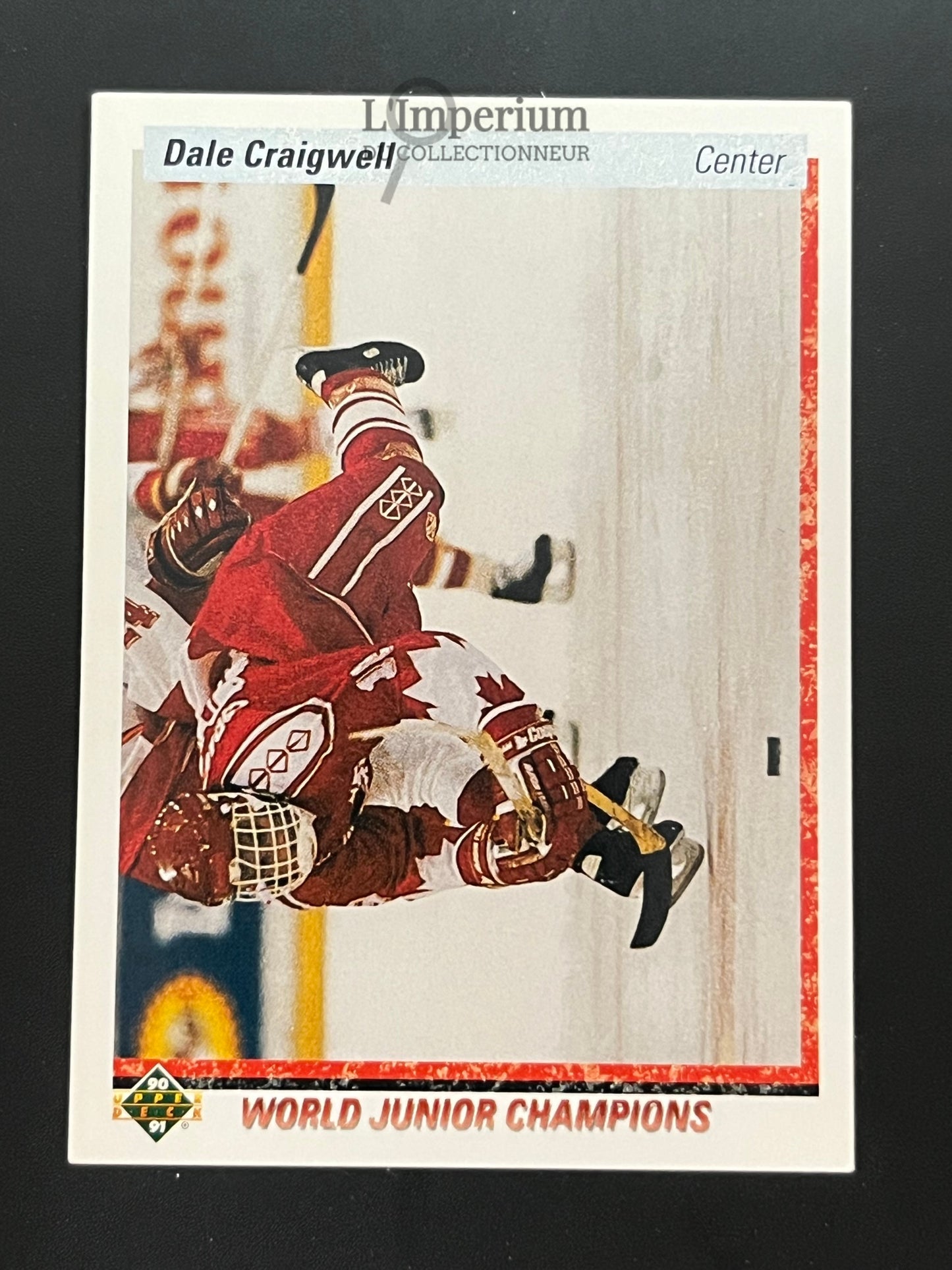 464. Dale Craigwell RC Upper Deck 1990-91 Hockey Card