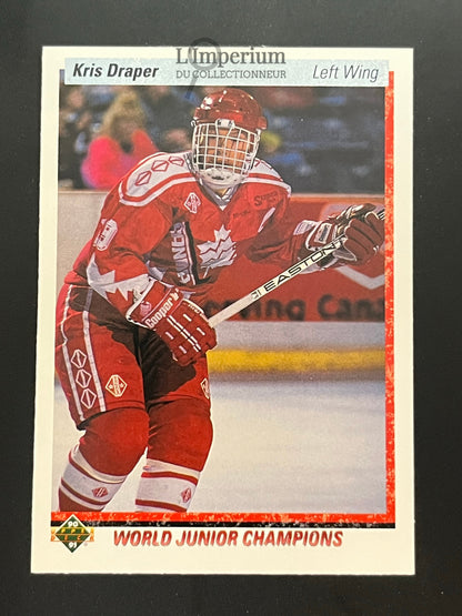 466. Kris Draper RC Upper Deck 1990-91 Hockey Card