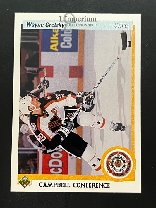 476. Wayne Gretzky AS Upper Deck 1990-91 Hockey Card