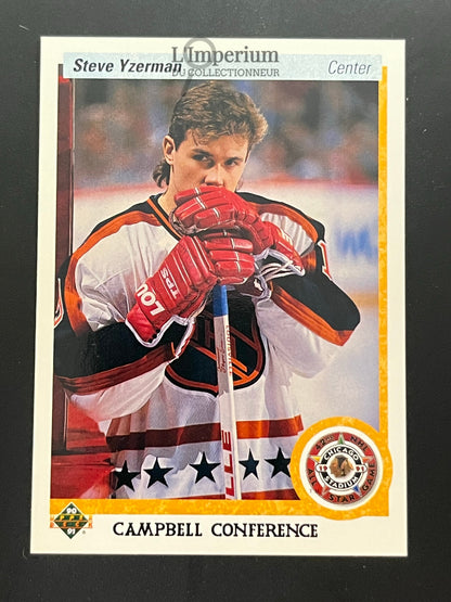 477. Steve Yzerman AS Upper Deck 1990-91 Hockey Card