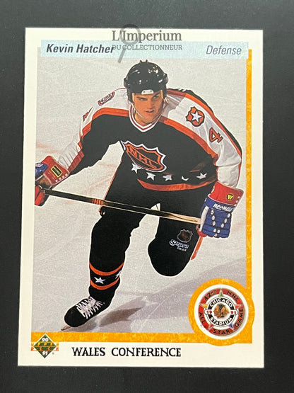 486. Kevin Hatcher AS Upper Deck 1990-91 Hockey Card